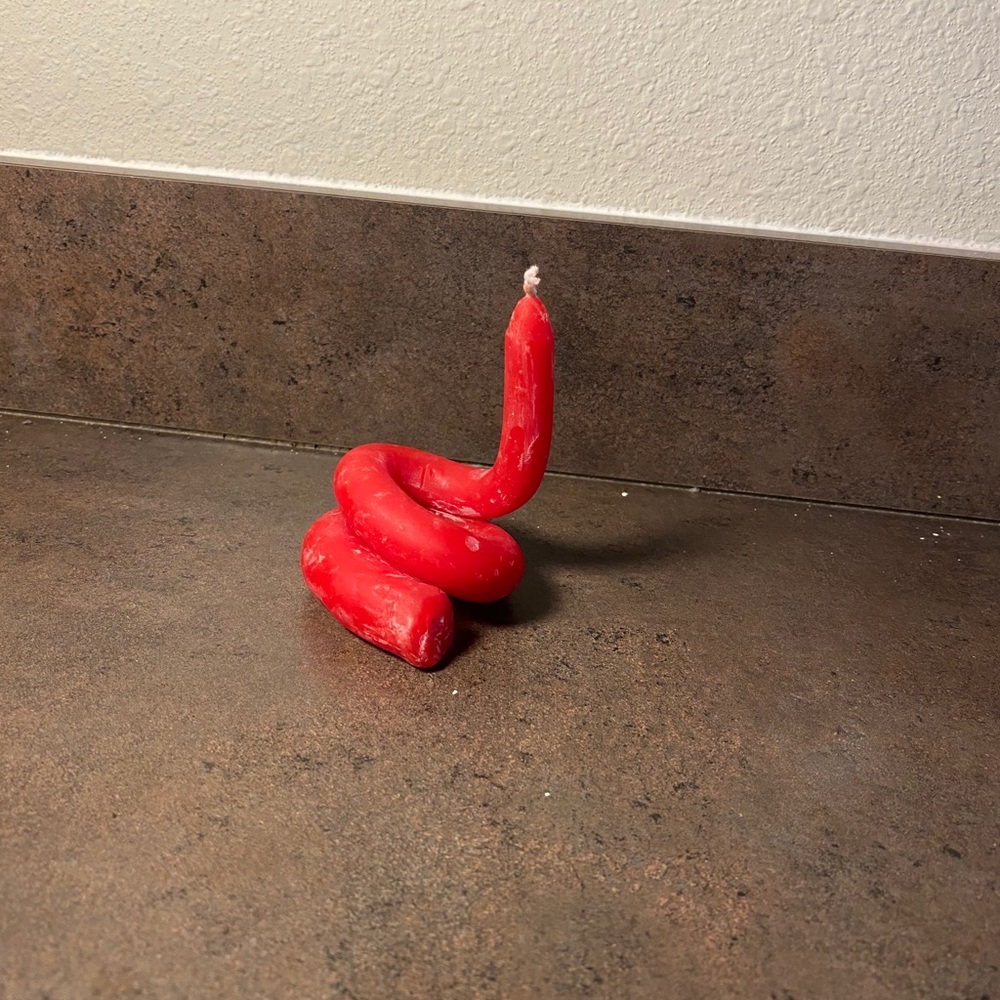 Red candle